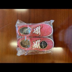 Monkey feet girls Pink snake bow back